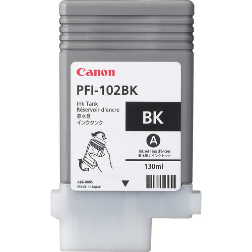 Cartouche d'encre originale Canon PFI-102BK