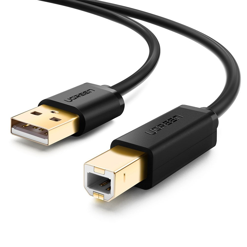 Câble USB-A vers USB-B/3m/Noir