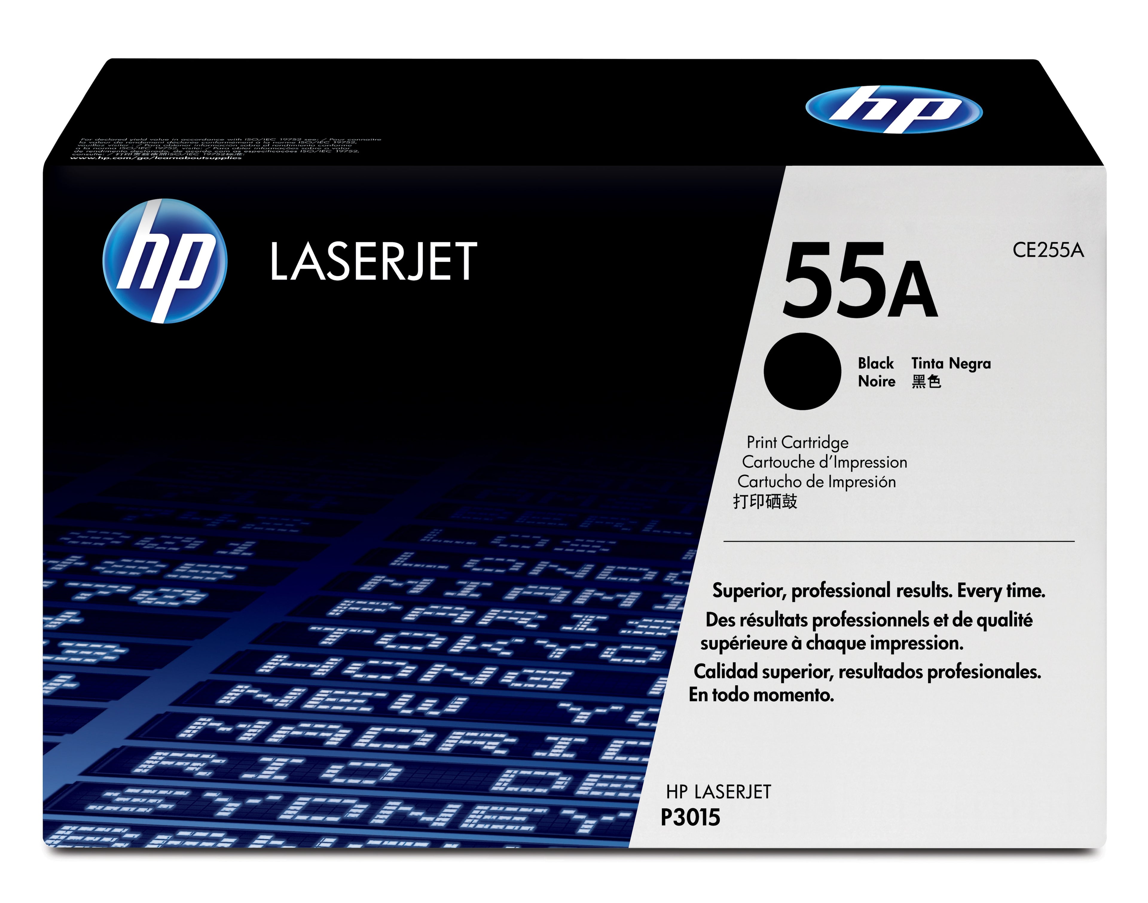 HP 55A - Noir - original - LaserJet - cartouche de toner (CE255A) - pour LaserJet Enterprise MFP M525, LaserJet Enterprise Flow MFP M525, LaserJet Managed MFP M525
