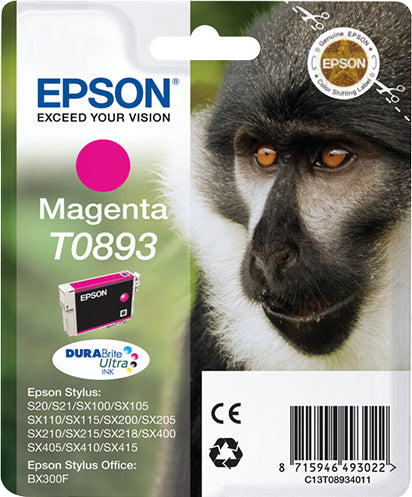 Cartouche d'encre originale Epson T0893 Magenta