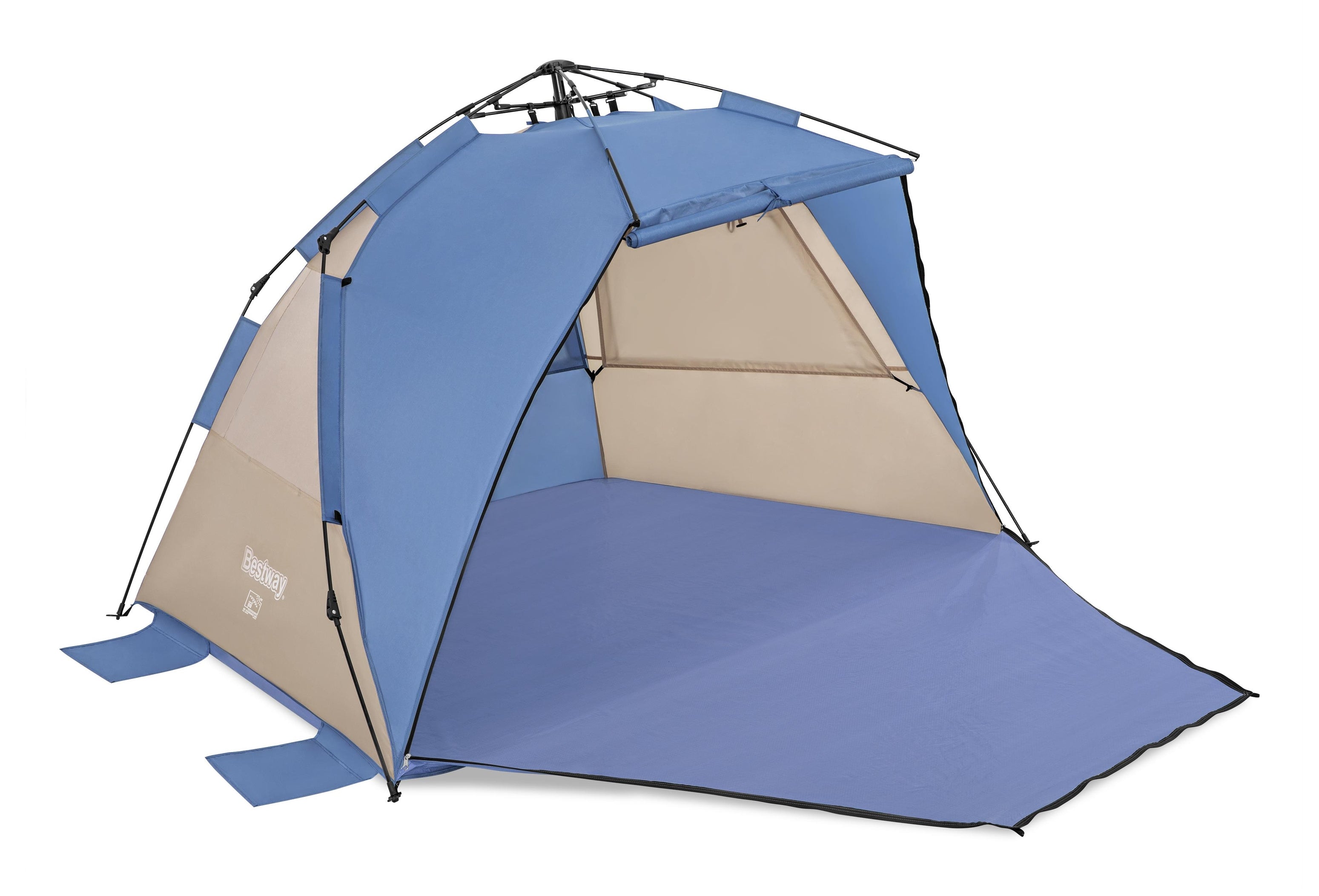 Bestway Tente Polyester Ventilation Avance 107/127x240x125 cm Camping Plage 68144