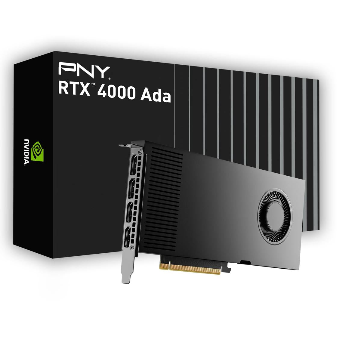 PNY NVIDIA Quadro RTX 4000 ADA FH 20GB GDDR6 PCIe 4.0 x16 VCNRTX4000ADA-PB