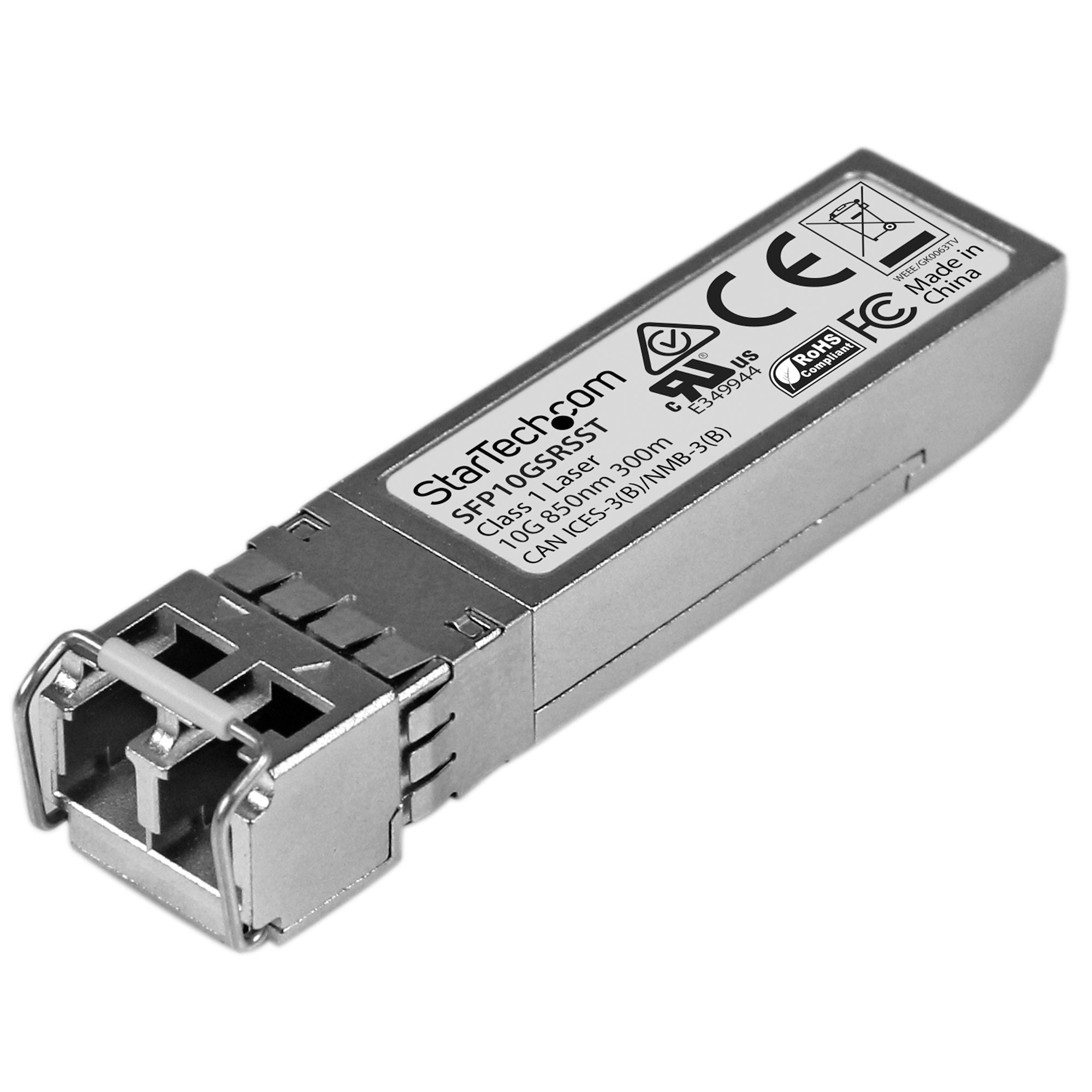 Module SFP à fibre optique multimode Startech SFP10GSRSST         