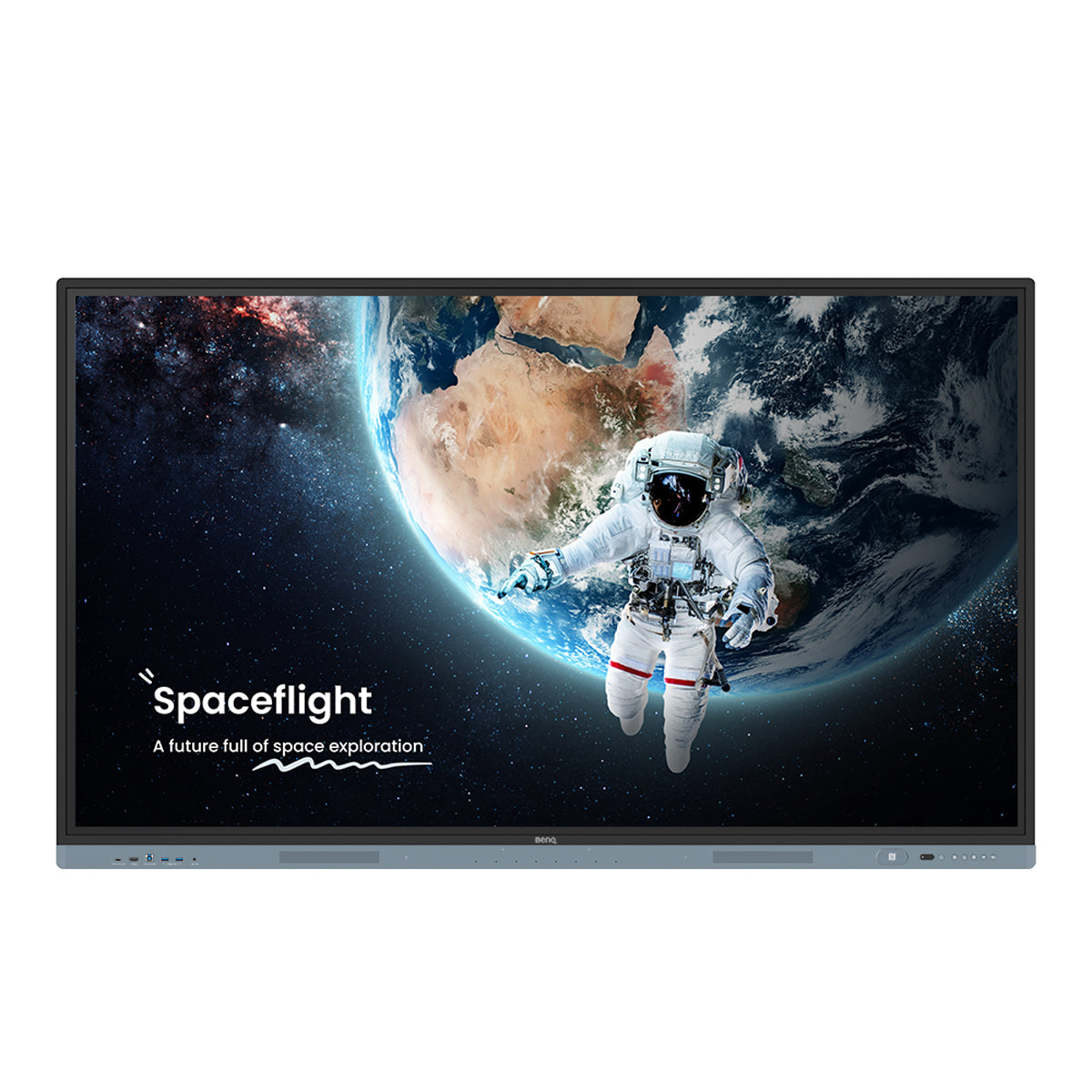 BenQ Board Master RM7504 - Classe de diagonale 75" écran LCD rétro-éclairé par LED - éducation/entreprise - avec tableau blanc interactif intégré, écran tactile (multitouch) - 4K UHD (2160p) 3840 x 2160
