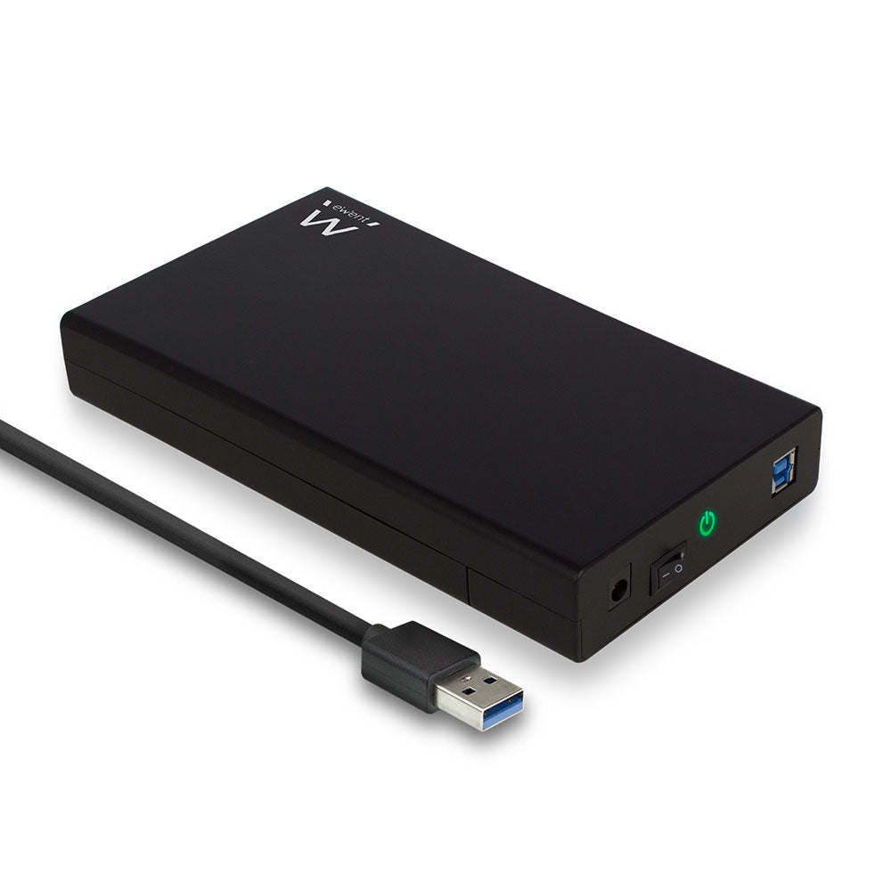 Boîtier Externe Ewent EW7056 3.5" SATA-USB 3.0 DC 12V 2A