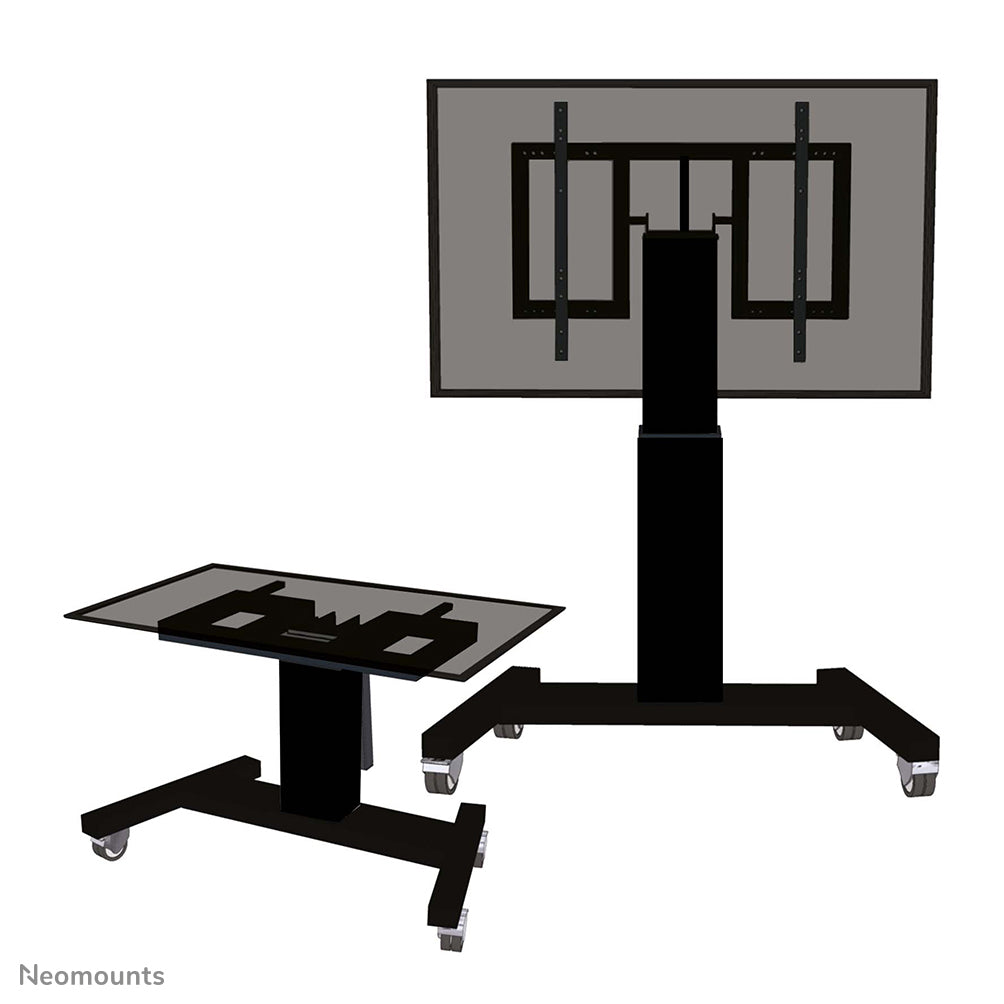 Neomounts PLASMA-M2500T - Chariot - motorisé - pour écran plat/équipement audiovisuel - noir, RAL 9005 - Taille d'écran : 42"-100"