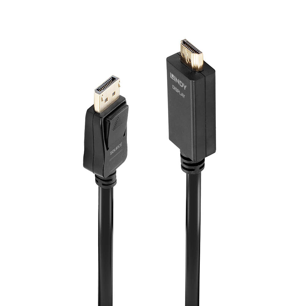 Adaptateur DisplayPort vers HDMI LINDY 36922 Noir