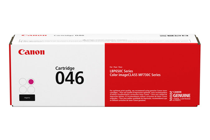 Canon 046 - Magenta - original - cartouche de toner - pour imageCLASS LBP654, MF731, MF735; i-SENSYS LBP653, LBP654, MF732, MF734, MF735