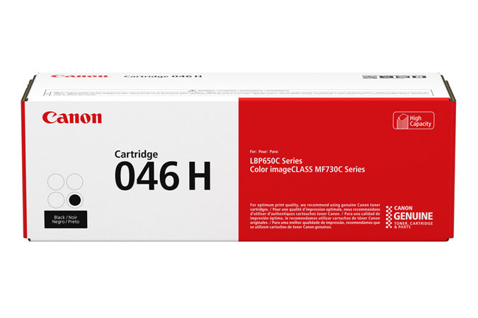 Canon 046 H - Haute capacité - noir - original - cartouche de toner - pour imageCLASS LBP654, MF731, MF733, MF735; i-SENSYS LBP653, LBP654, MF732, MF734, MF735