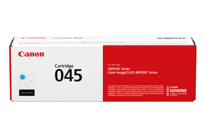 Canon 045 - Cyan - original - cartouche de toner - pour imageCLASS LBP612Cdw, MF632Cdw, MF634Cdw