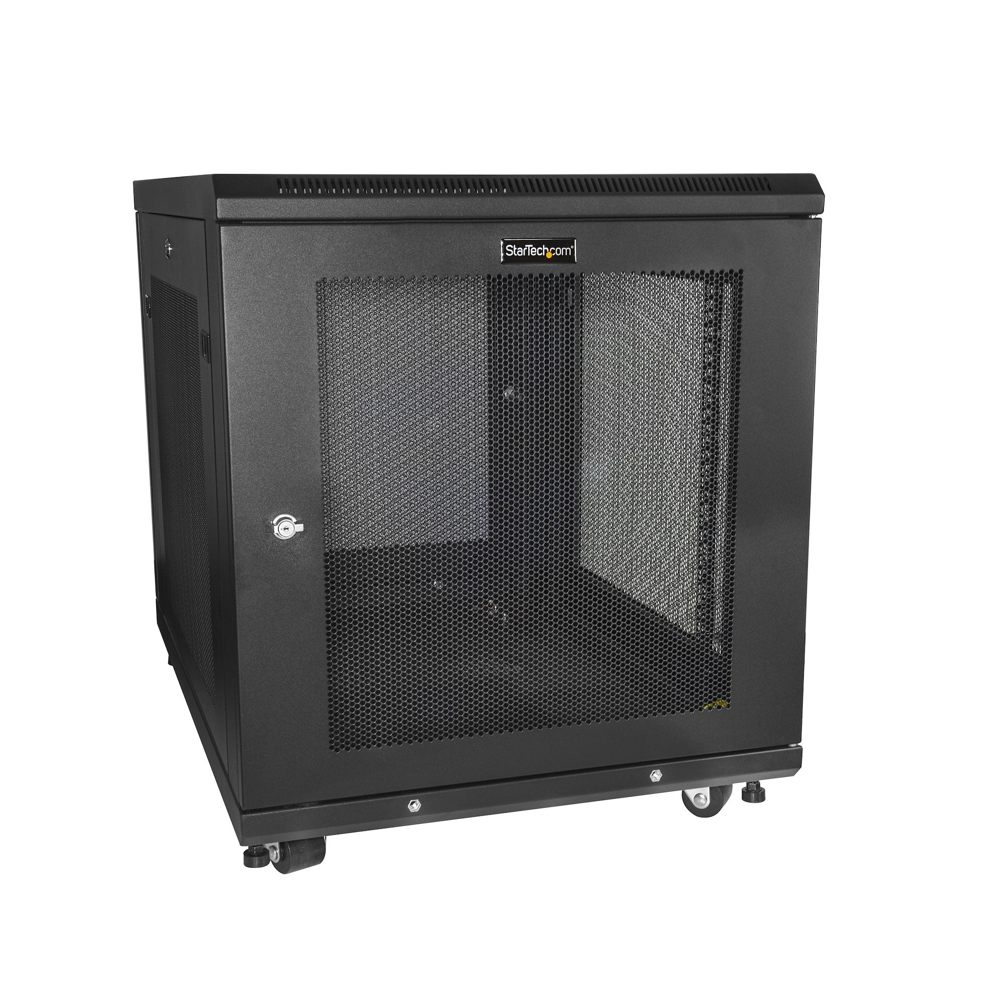 StarTech.com Armoire serveur 12U - Profondeur de 787 mm - Rack serveur - Coffret réseau - Baie de brassage 12U - Rack armoire - noir - 12U - 31"