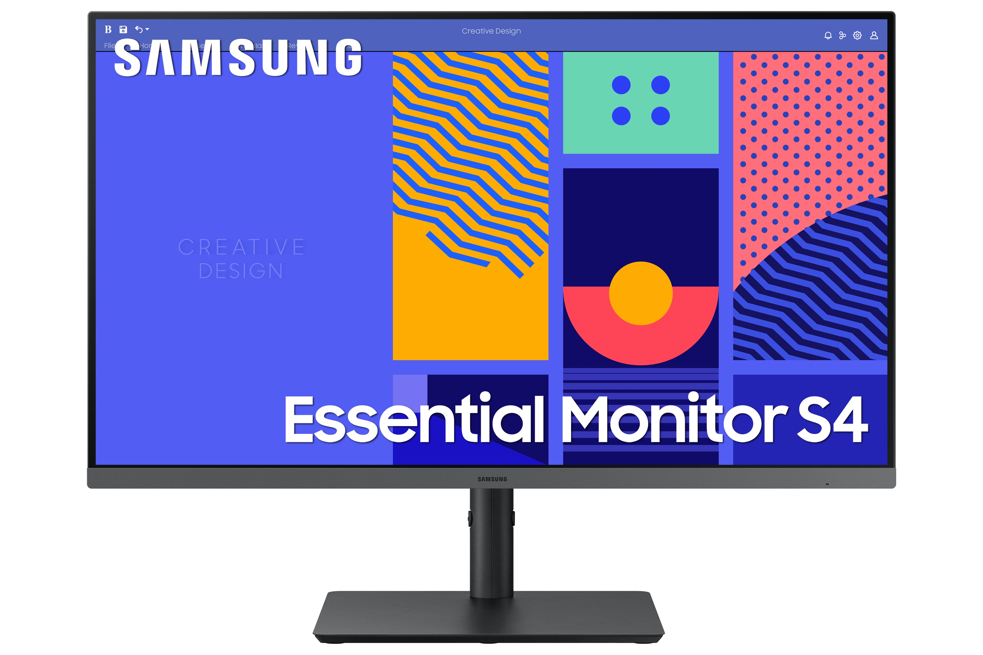 Ecran 27" Samsung Essential S4 S43GC Full HD 100Hz (Noir)