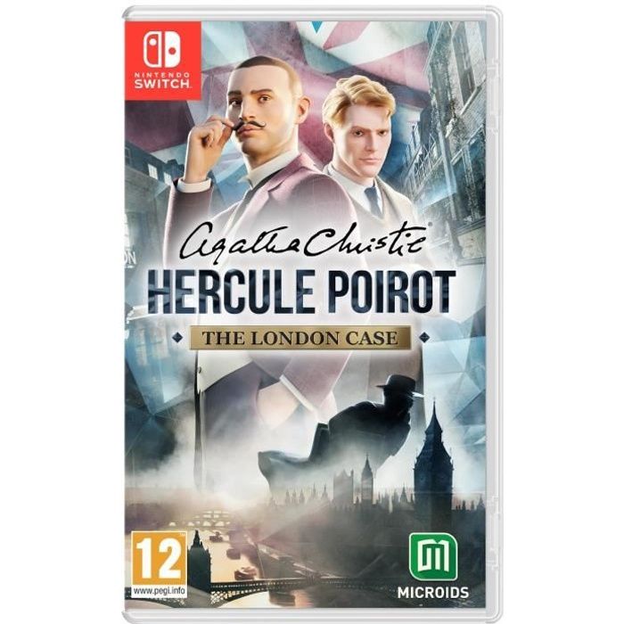 Jeu vidéo pour Switch Microids Agatha Cristie: Hercule Poirot - The London Case