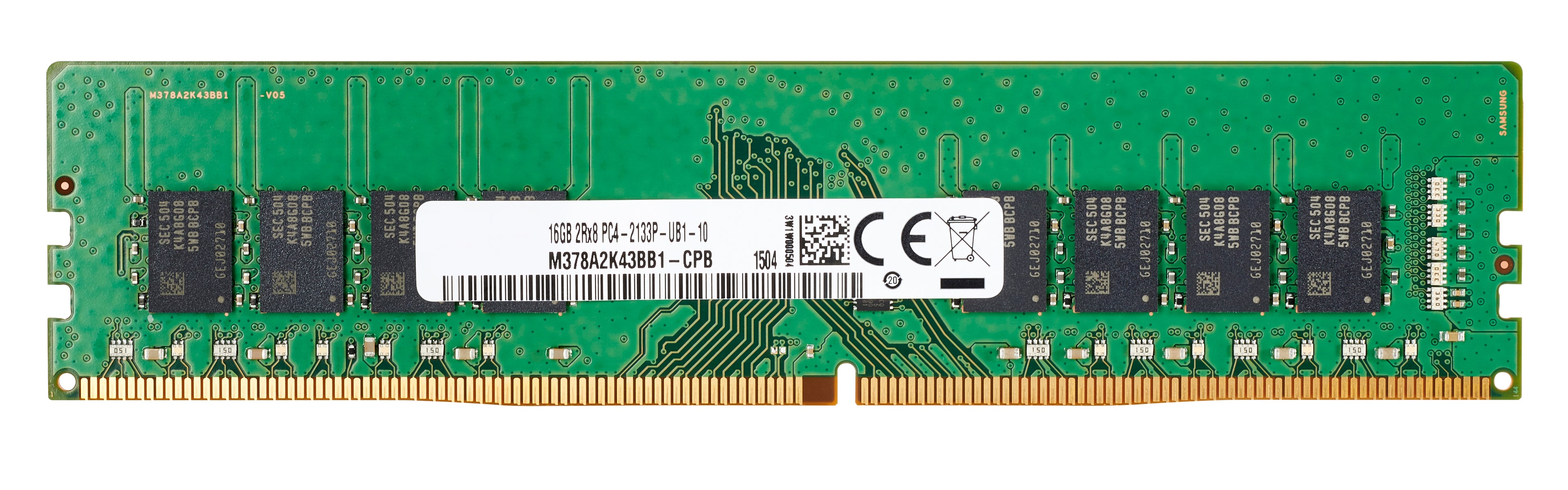 HP - DDR4 - module - 8 Go - DIMM 288 broches - 3200 MHz / PC4-25600 - 1.2 V - mémoire sans tampon - non ECC - pour HP 280 G4, 280 G5, 290 G3, 290 G4, Desktop 280 Pro G5, Pro 300 G6, EliteDesk 705 G5 (DIMM), 800 G6 (DIMM), 800 G8 (DIMM), 805 G8 (DIMM), Pro
