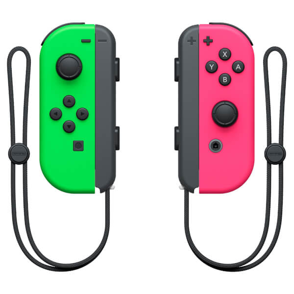 Manette de jeu sans fil Nintendo Joy-Con Vert Rose