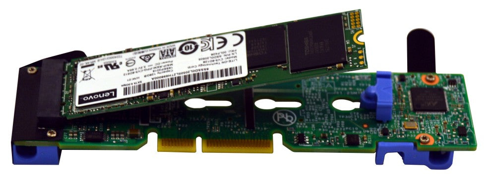 Lenovo ThinkSystem M.2 Mirroring Enablement Kit - Contrôleur de stockage - M.2 - SATA 6Gb/s - pour ThinkAgile VX Certified Node 7Y94, ThinkAgile VX3320 Appliance, VX7520 Appliance