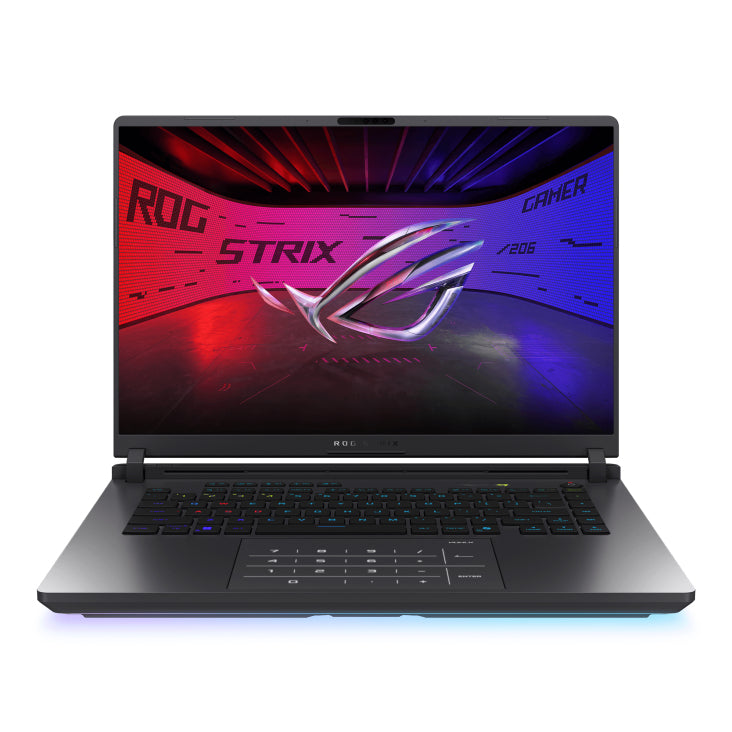 ASUS ROG Strix G16 G615LR-S5234W - Intel Core Ultra 9 - 275HX / jusqu'à 5.4 GHz - Win 11 Home - GeForce RTX 5070 Ti - 32 Go RAM - 1 To SSD NVMe - 16" 2560 x 1600 (WQXGA) @ 240 Hz - 2.5 Gigabit Ethernet - Wi-Fi 7, Bluetooth - gris eclipse