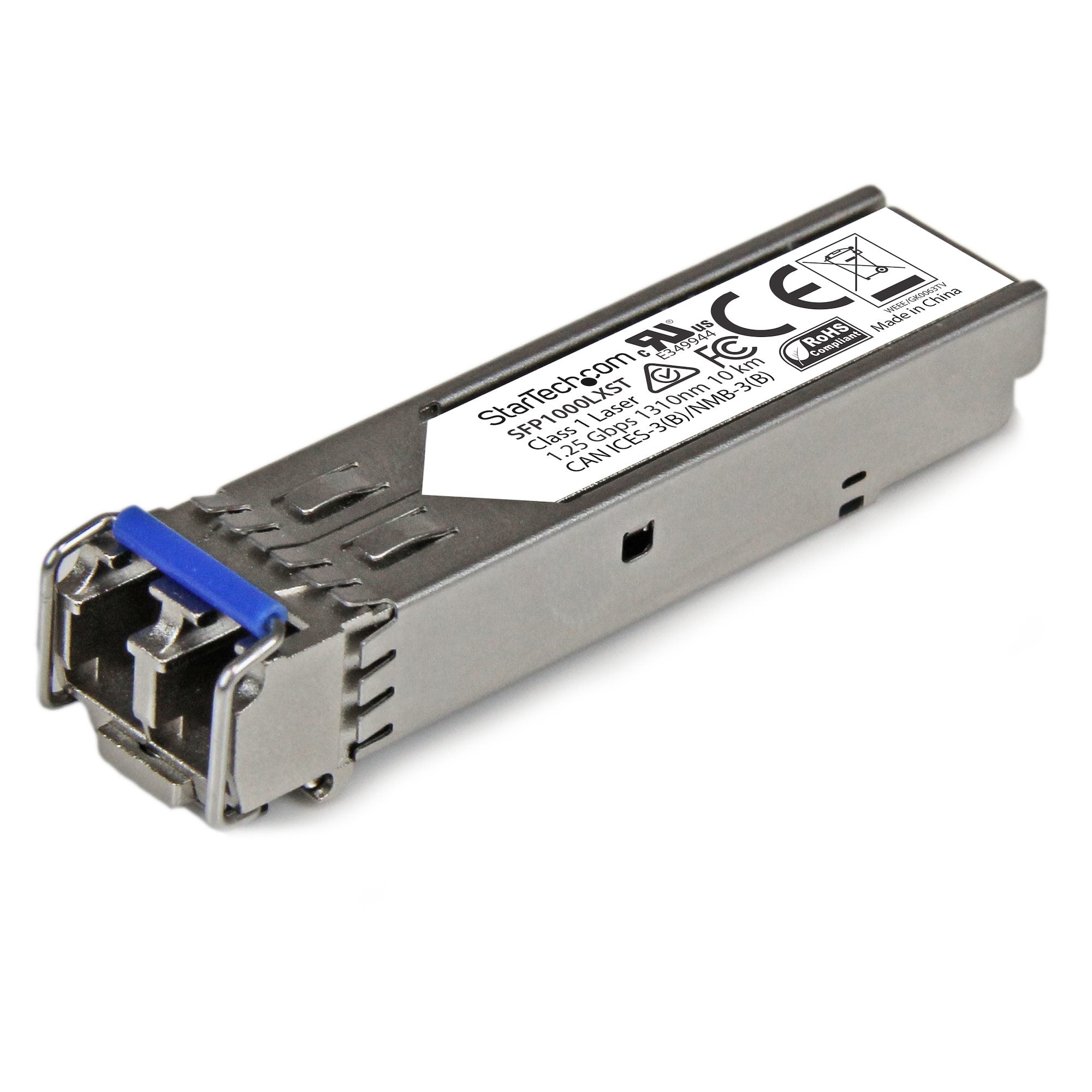 StarTech.com SFP fibre - 1000Base-LX - Module SFP fibre optique - Gigabit - Conforme aux normes MSA - Monomode LC - 1310 nm - 10 km - Module transmetteur SFP (mini-GBIC) - 1GbE - 1000Base-LX - mode unique LC - jusqu'à 10 km - 1310 nm - pour P/N: US1GA30SF