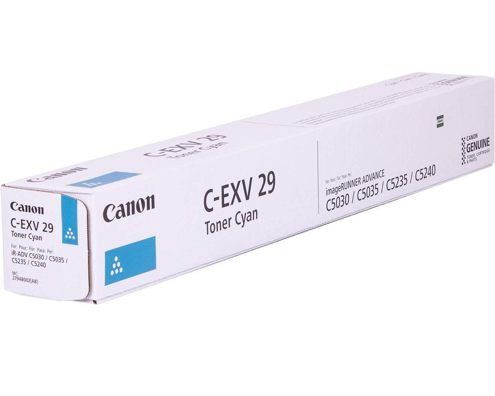 Toner Canon C-EXV29 Noir Cyan