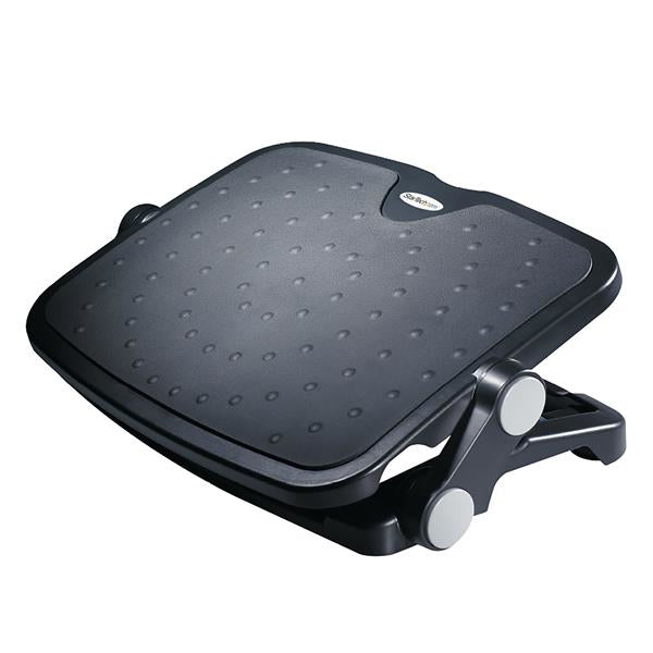 StarTech.com Repose-pieds de bureau réglable noir - Aluminium et plastique - Repose-pied - noir - pour P/N: ARMSTS, ARMSTSCP1, ARMSTSCP2, ARMSTSL, ARMSTSLG