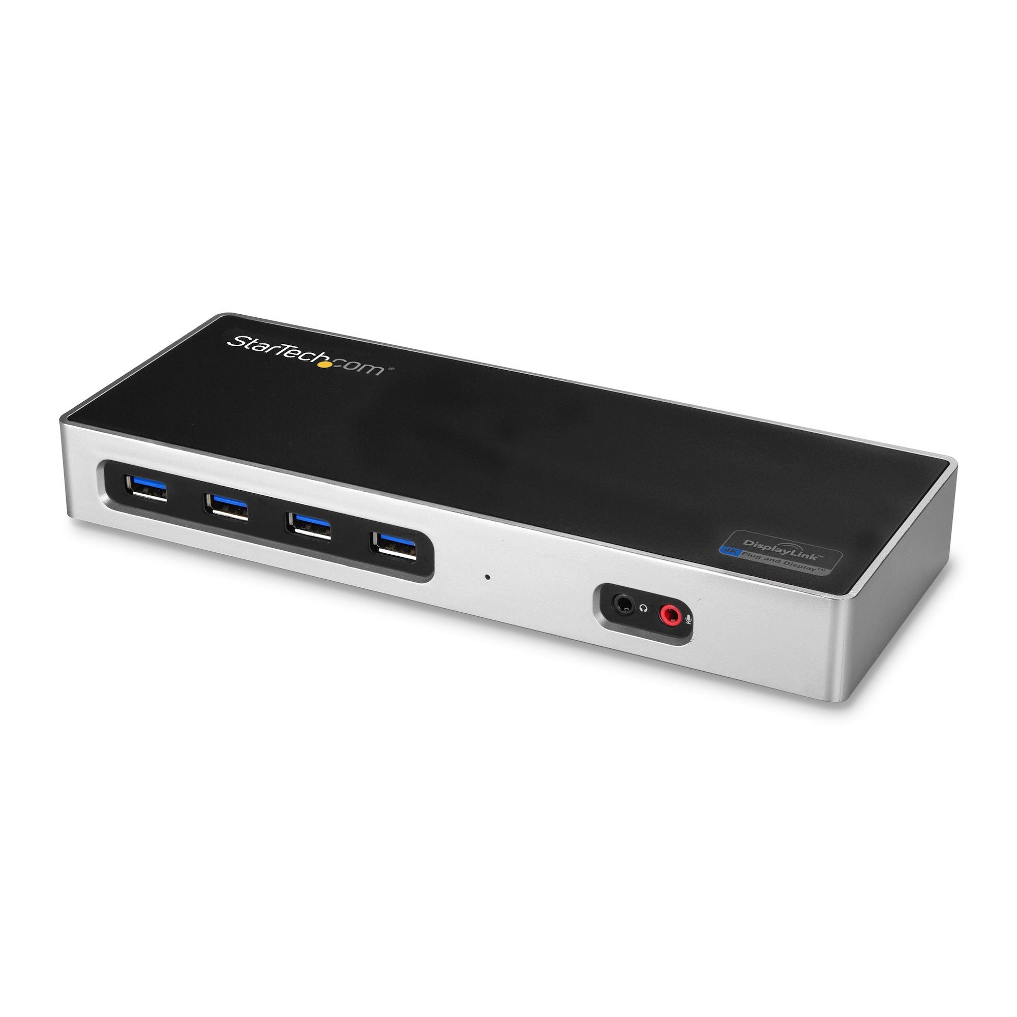 StarTech.com Station d'accueil PC double affichage 4K - Double HDMI, double DP, ou HDMI et DP 60 Hz - USB-C/USB 3.0 (DK30A2DH) - Station d'accueil - USB-C / Thunderbolt 3 - 2 x HDMI - 1GbE - pour P/N: ARMBARDUO, ARMBARDUOV, ARMDUAL30, ARMDUALV, ARMSLIMDUO
