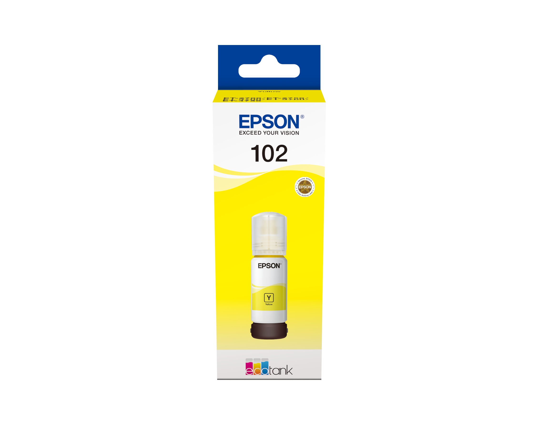 Cartouche d'encre originale Epson 102 Jaune