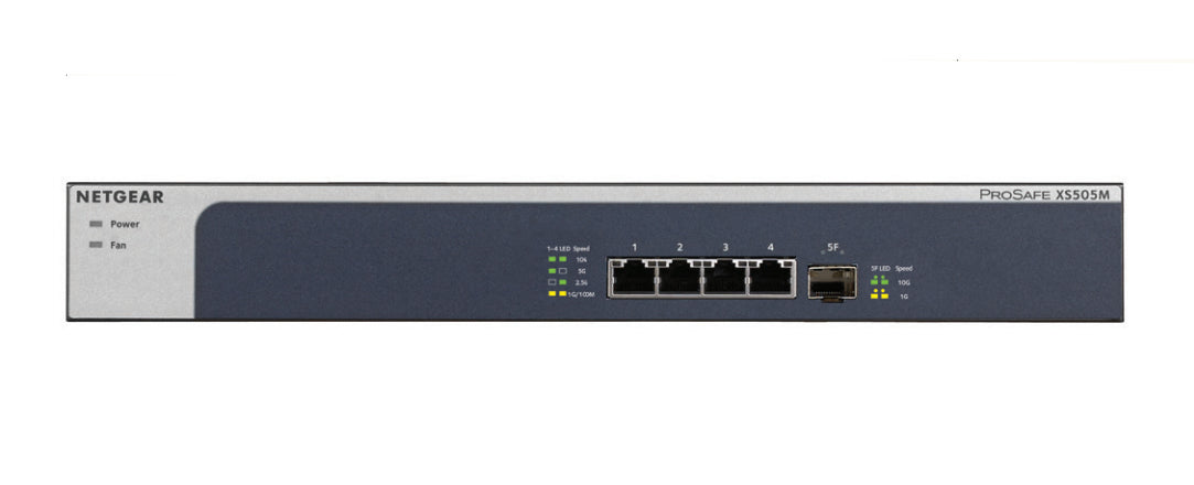 XS505M - 5 ports 10GB (4xRJ45+1xSFP+)