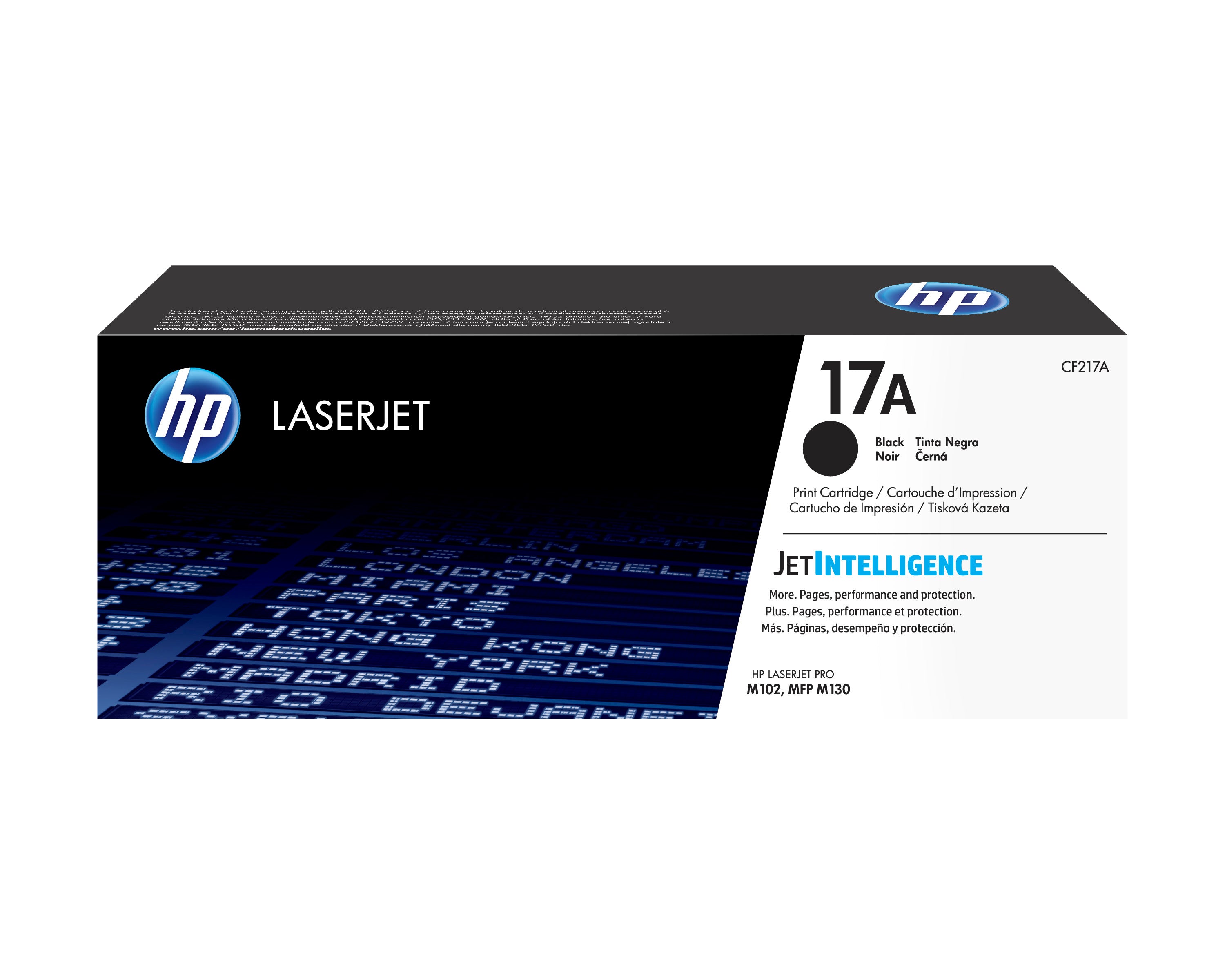 Toner Noir 17A 1600 pages - CF217A
