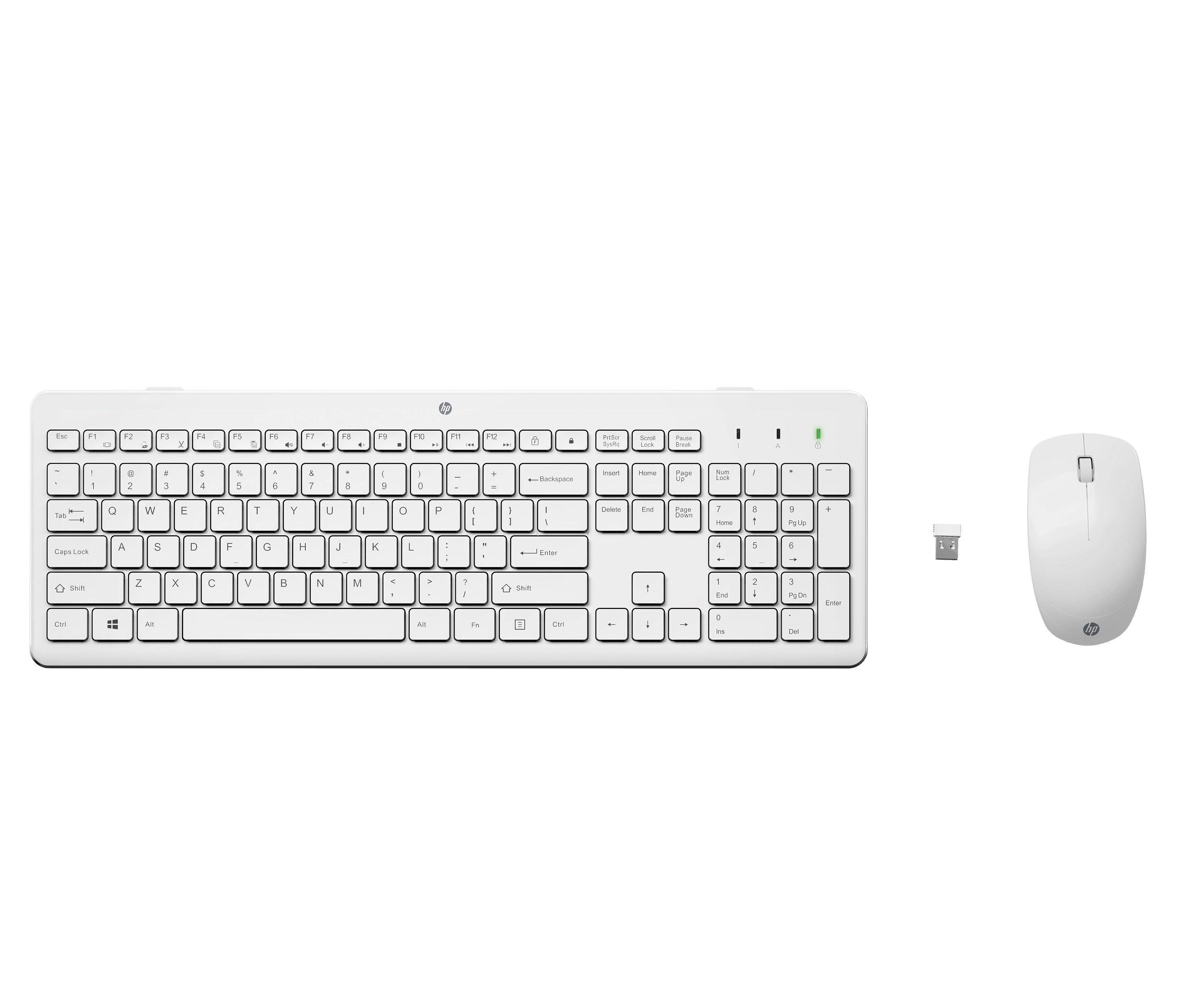Clavier HP C2710 Blanc Espagnol Qwerty