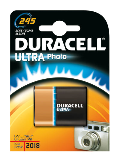 Batterie au lithium DURACELL 245 / 2CR5 6V
