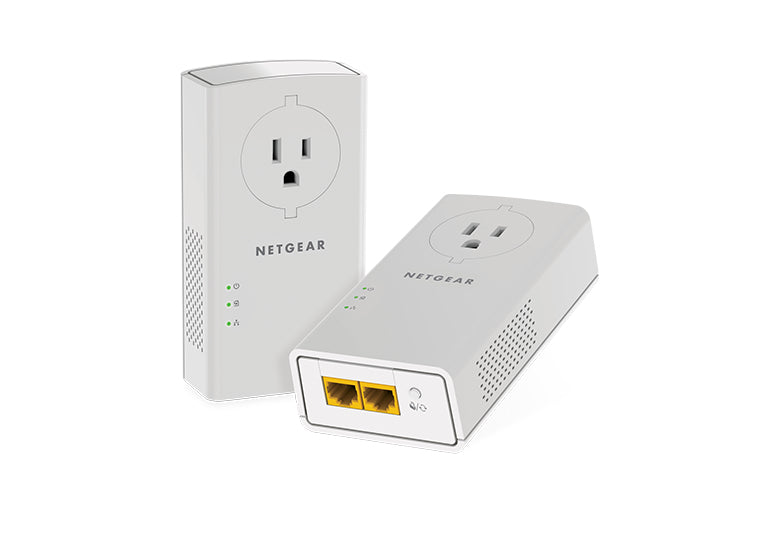 Pack de 2 adaptateurs CPL Gigabit - AVEC PRISE INTEGREENouvelle génération - Prise femelle intégrée sur chaque adaptateurDébit 2000Mbps idéal pour le streaming, le gaming et la télé2 port 10/100/1000 RJ45 sur chaque adaptateur