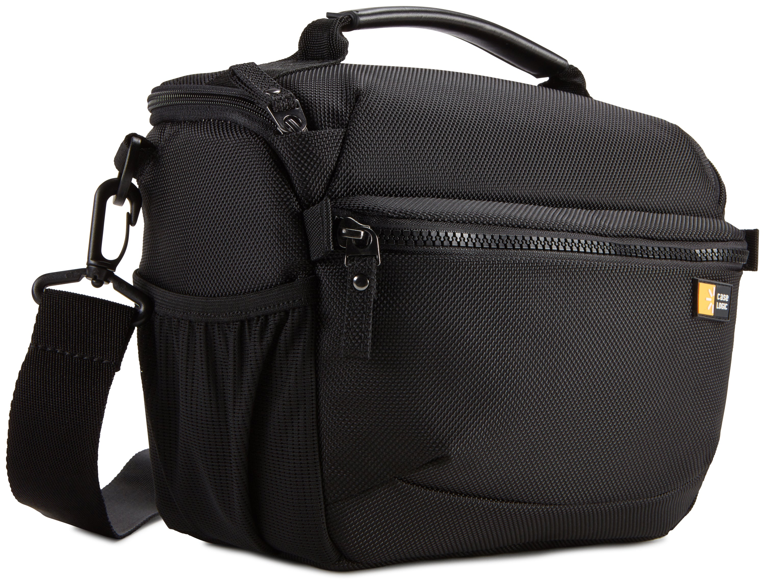 Case Logic Bryker - Sac à bandoulière pour appareil photo numérique avec lentilles - polyester 1680D - noir
