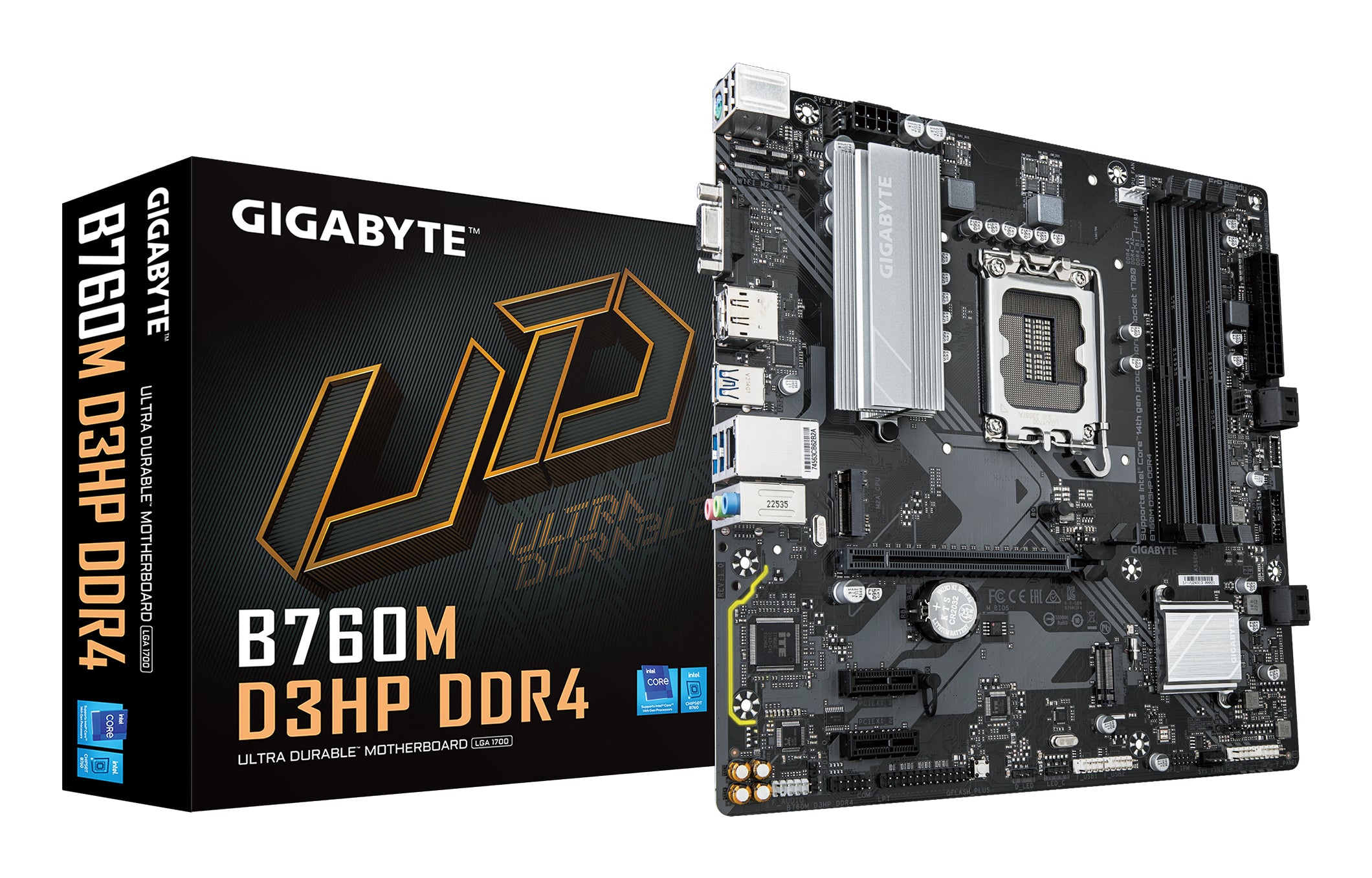 Carte Mère Gigabyte B760M D3HP DDR4 LGA 1700 Intel B760