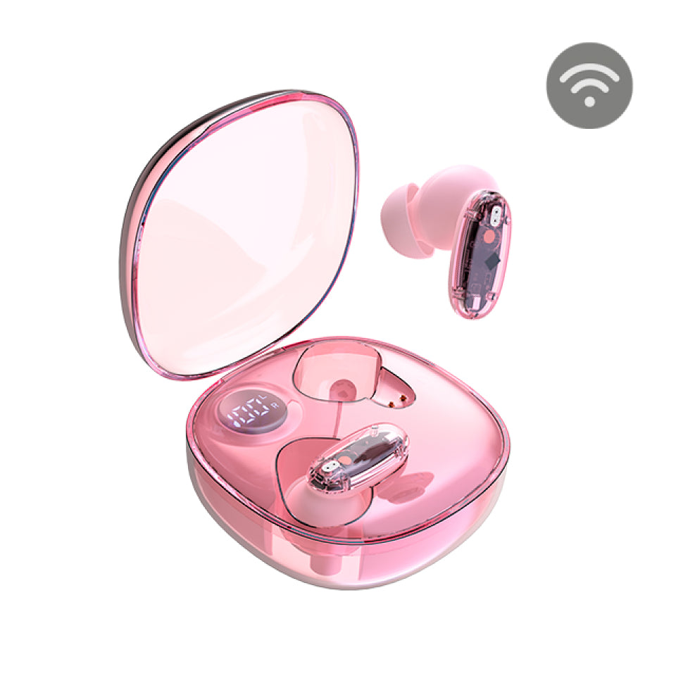 Écouteurs Sans Fil avec Étui de Charge Mars Gaming MHIB2P Rose
