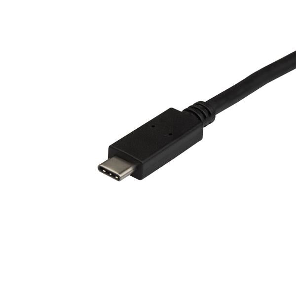 StarTech.com Câble USB-A vers USB-C de 50 cm - Cordon USB 3.1 (10 Gb/s) Type C vers USB A - Mâle / Mâle - Câble USB - USB type A (M) pour 24 pin USB-C (M) - USB 3.1 Gen 2 - 50 cm - pour P/N: 4SD4FCRU31C, HBS304A24A, M2E1BMU31C, M2E1BRU31C, PEXUSB311AC3, S