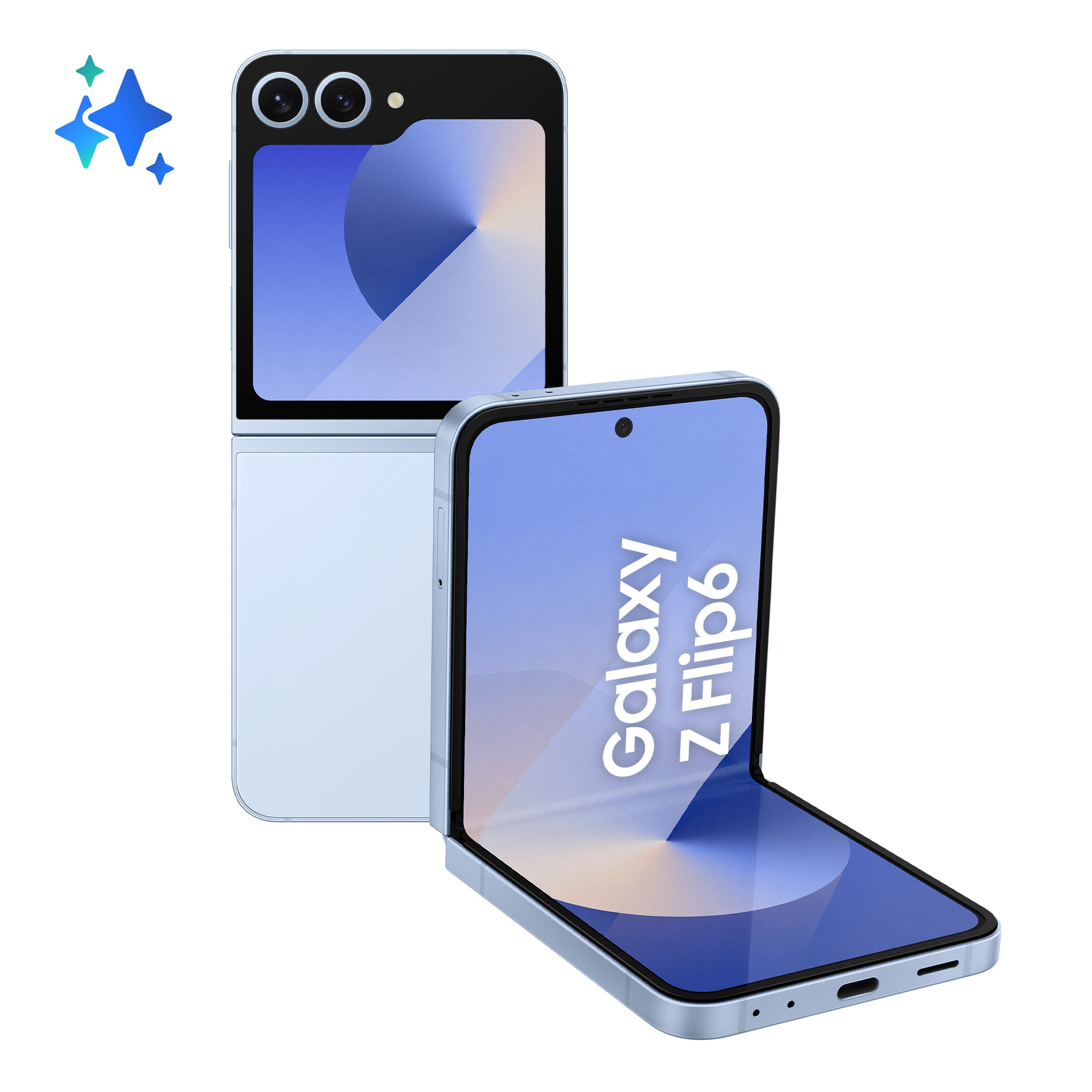 Smartphone Samsung Galaxy Z Flip 6 6,7" Octa Core 12 GB RAM 512 GB Bleu