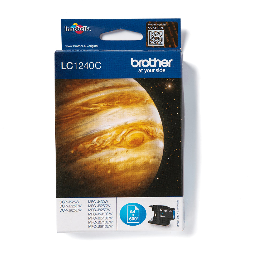 Cartouche d'encre Brother LC1240C (Cyan)