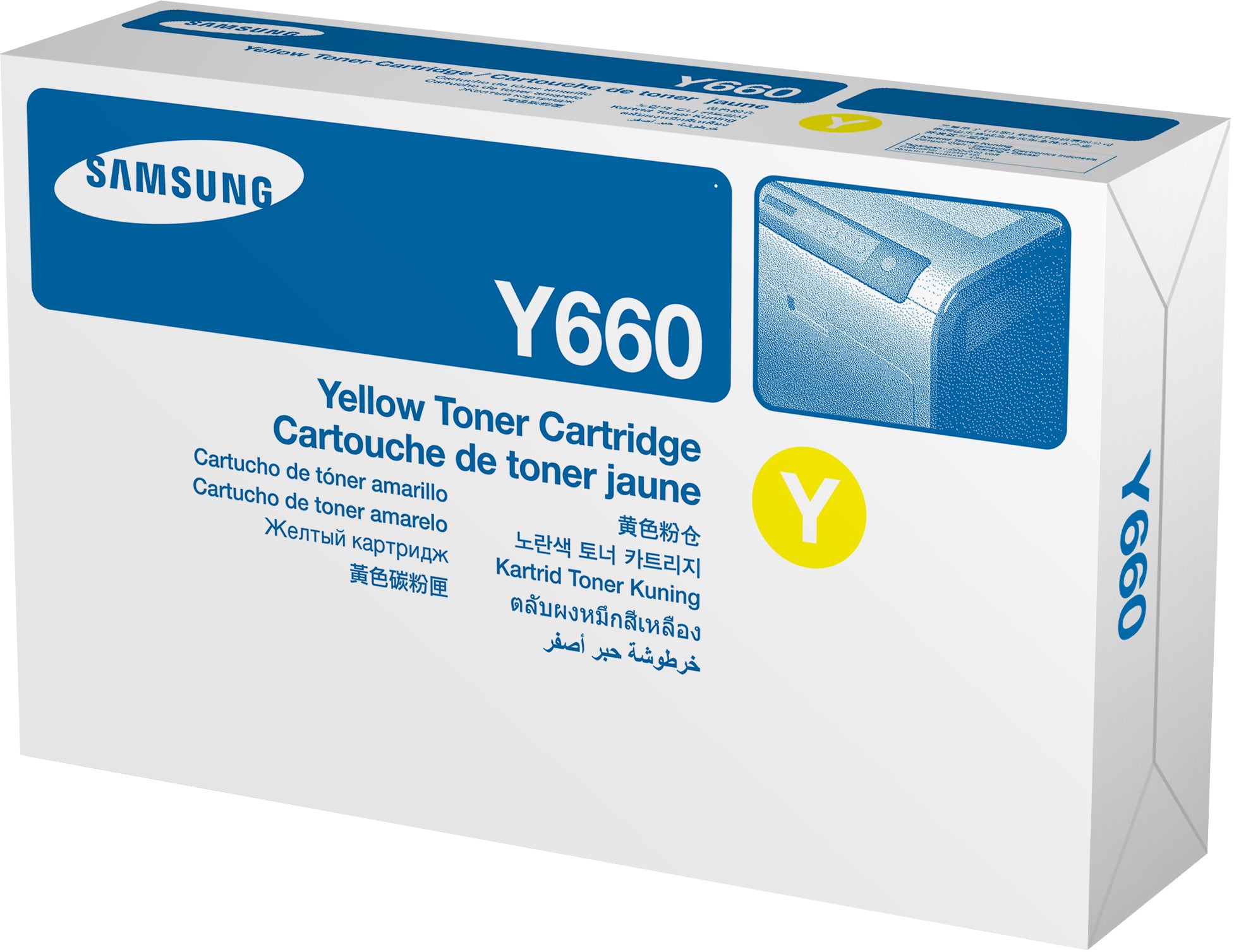 Toner CLP-Y660A Yellow