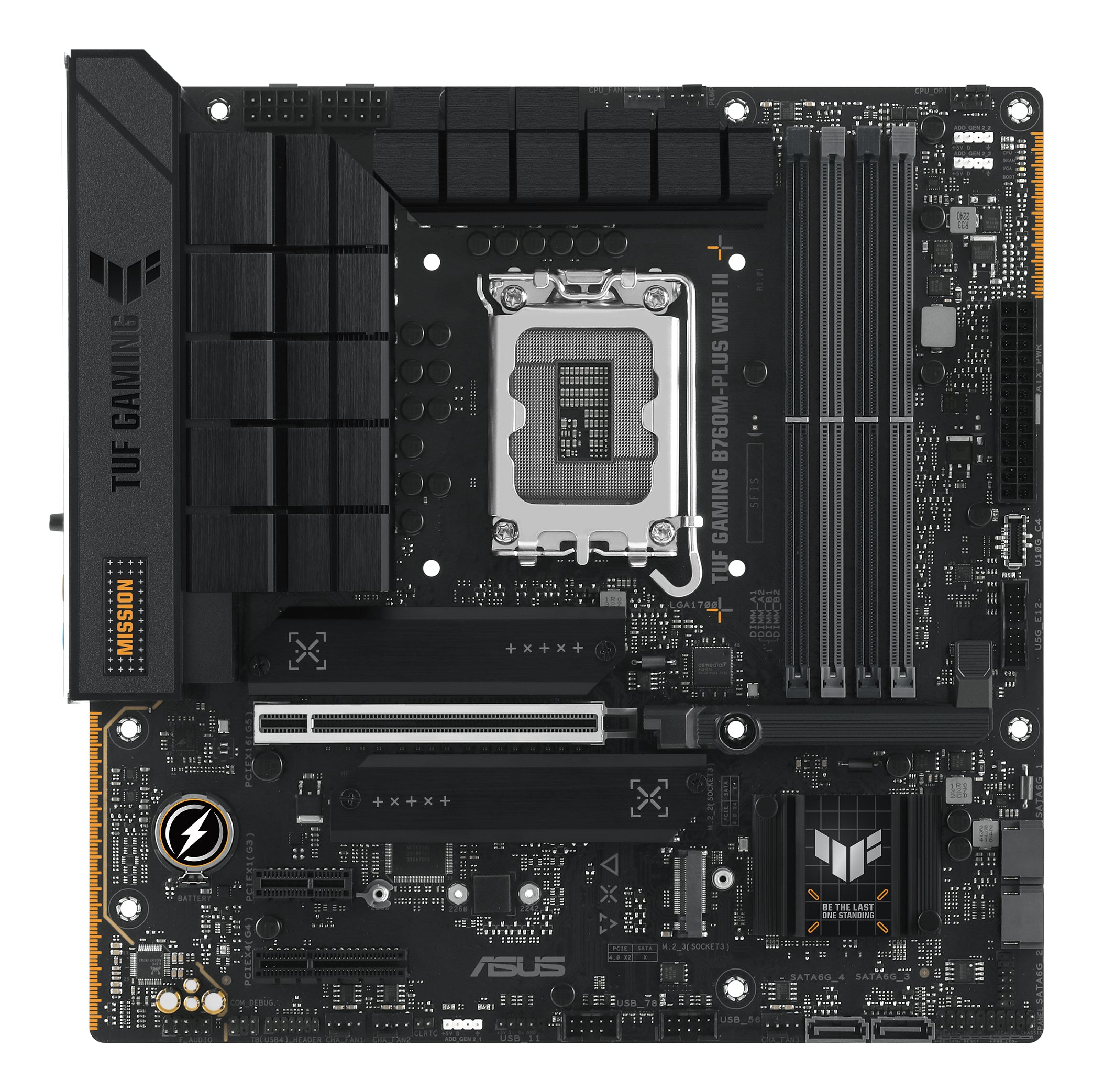 Carte Mère Asus TUF GAMING B760M-PLUS WIFI II LGA 1700 Intel B760