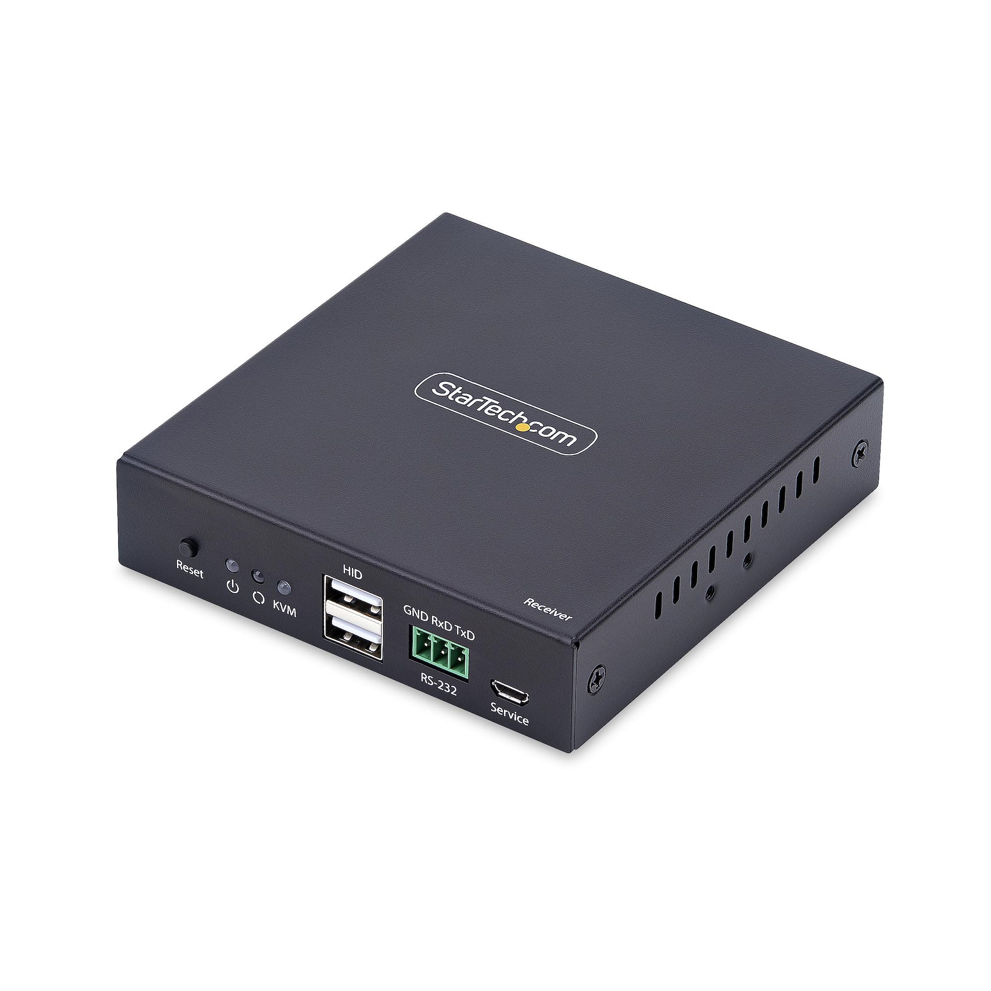 StarTech.com HDMI KVM Receiver Over IP for the IH2006 Series, 4K 60Hz - Rallonge vidéo/audio/USB - récepteur - HDMI