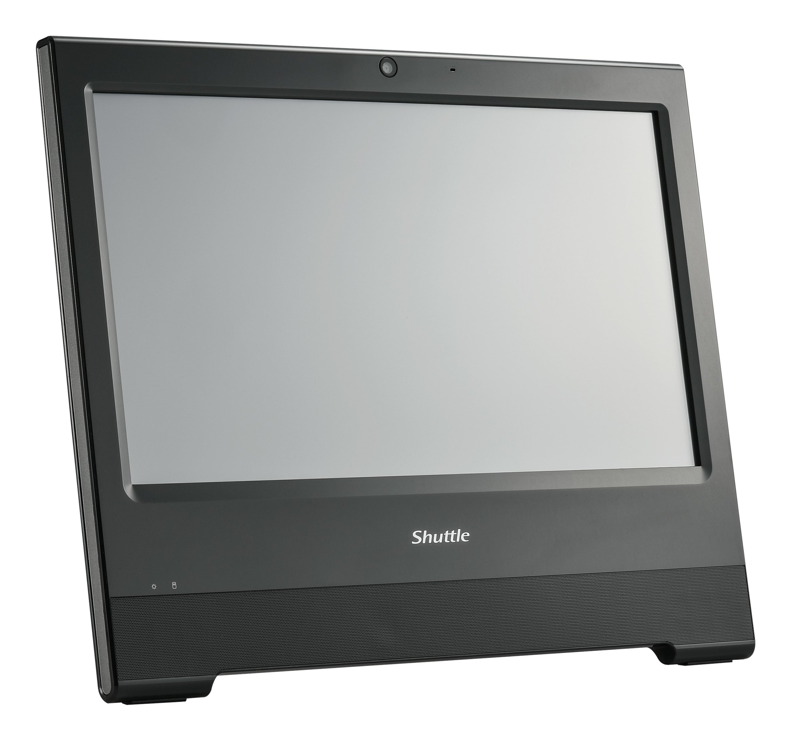 Shuttle XPC X50V9 - Barebone - tout-en-un 1 x Celeron 7305 - RAM 0 Go - UHD Graphics - Gigabit Ethernet - moniteur : LED 15.6" 1366 x 768 (HD) écran tactile - noir
