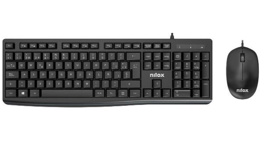 clavier et souris Nilox NXKME0012