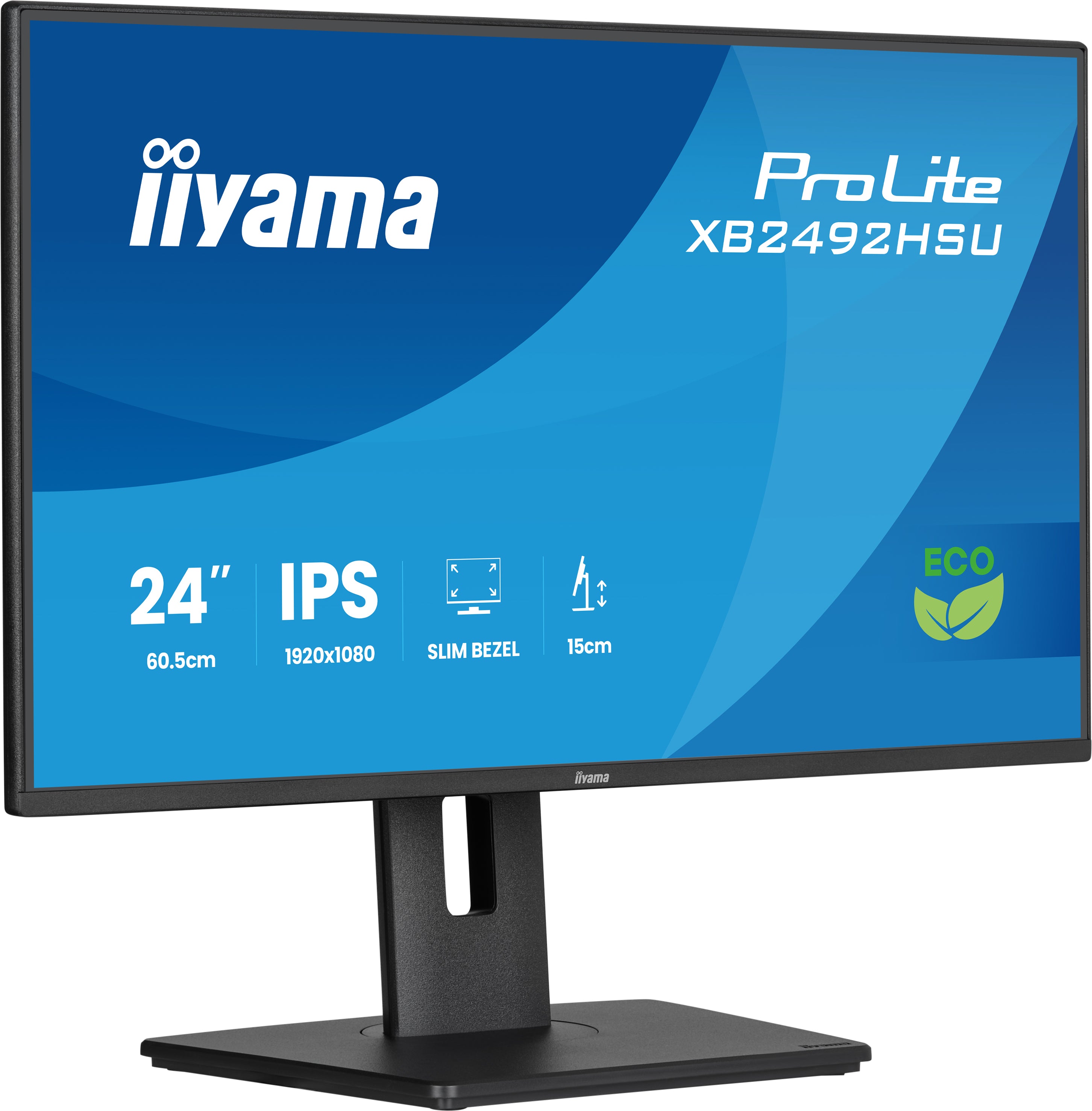 Ecran 24" Iiyama ProLite XB2492HSU-B1 Full HD 120Hz (Noir)