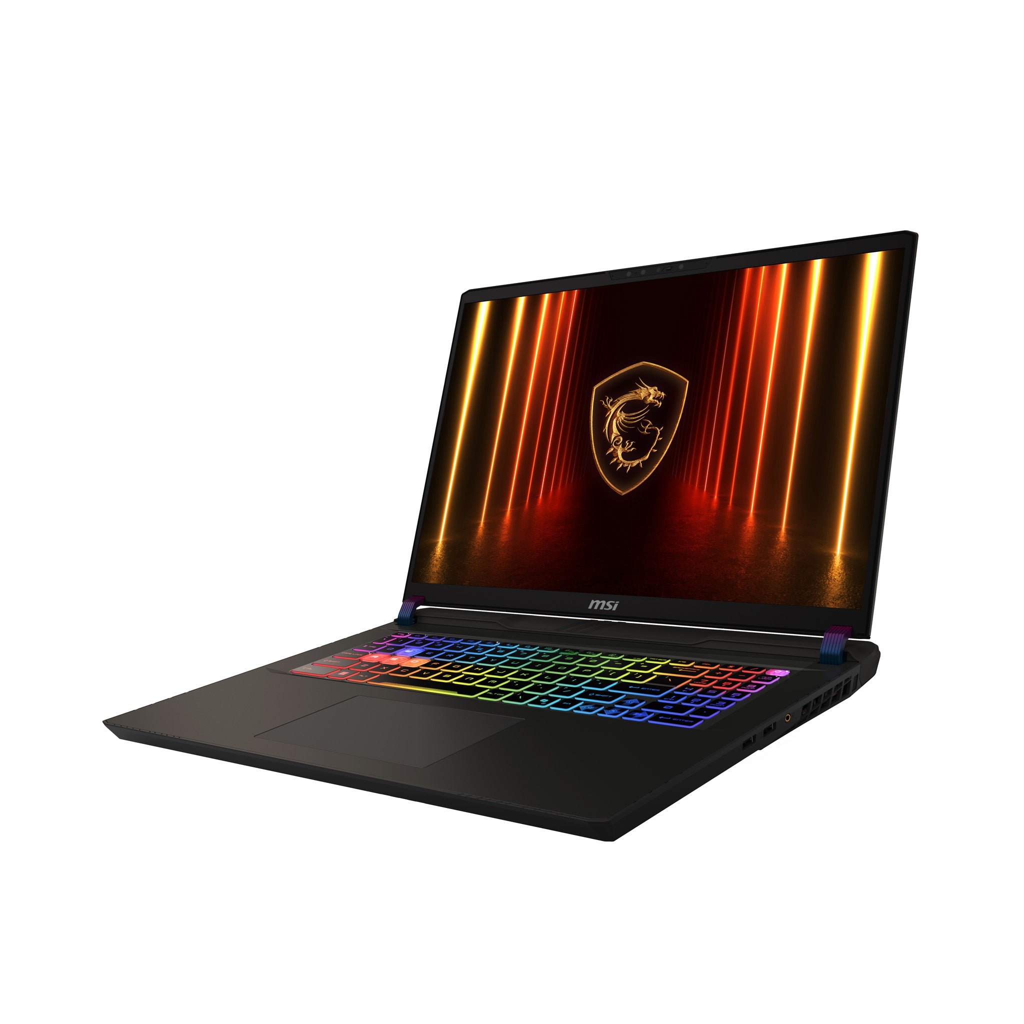 MSI Vector 17 HX AI A2XWIG-010FR - Intel Core Ultra 9 - 275HX / jusqu'à 5.4 GHz - Win 11 Home Advanced - GeForce RTX 5080 - 32 Go RAM - 2 To SSD NVMe - 17" 2560 x 1600 (QHD+) @ 240 Hz - 2.5 Gigabit Ethernet - Wi-Fi 7, Bluetooth - gris cosmos - clavier : F