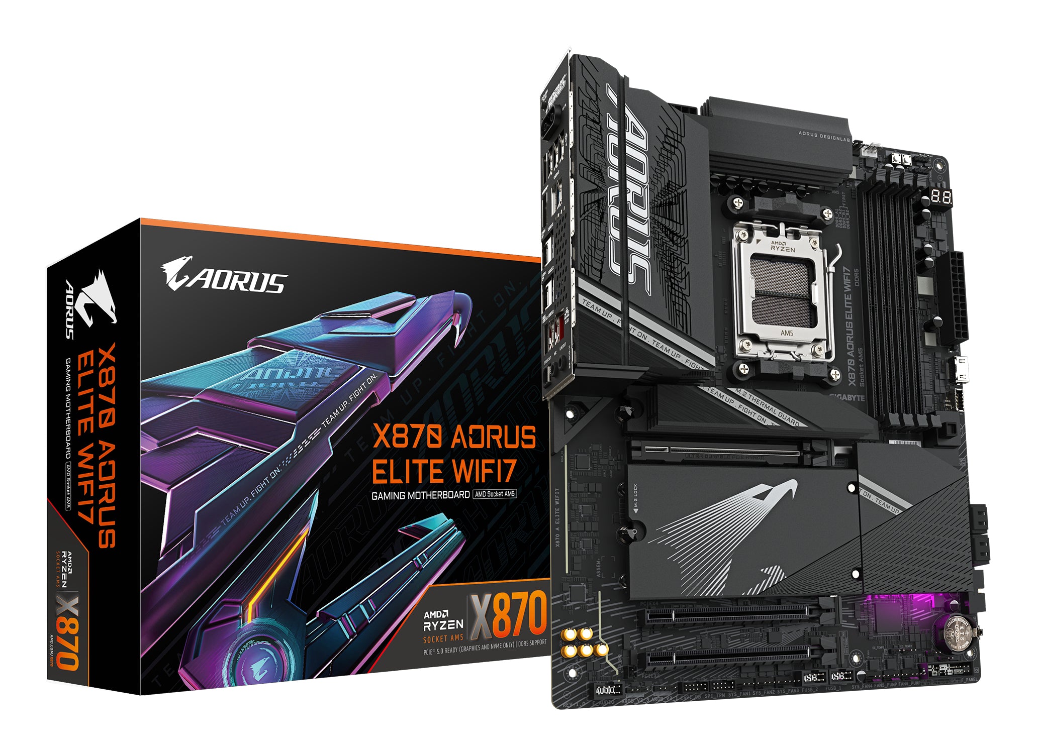 Carte Mère Gigabyte X870 Aorus Elite WiFi7 (AMD AM5)
