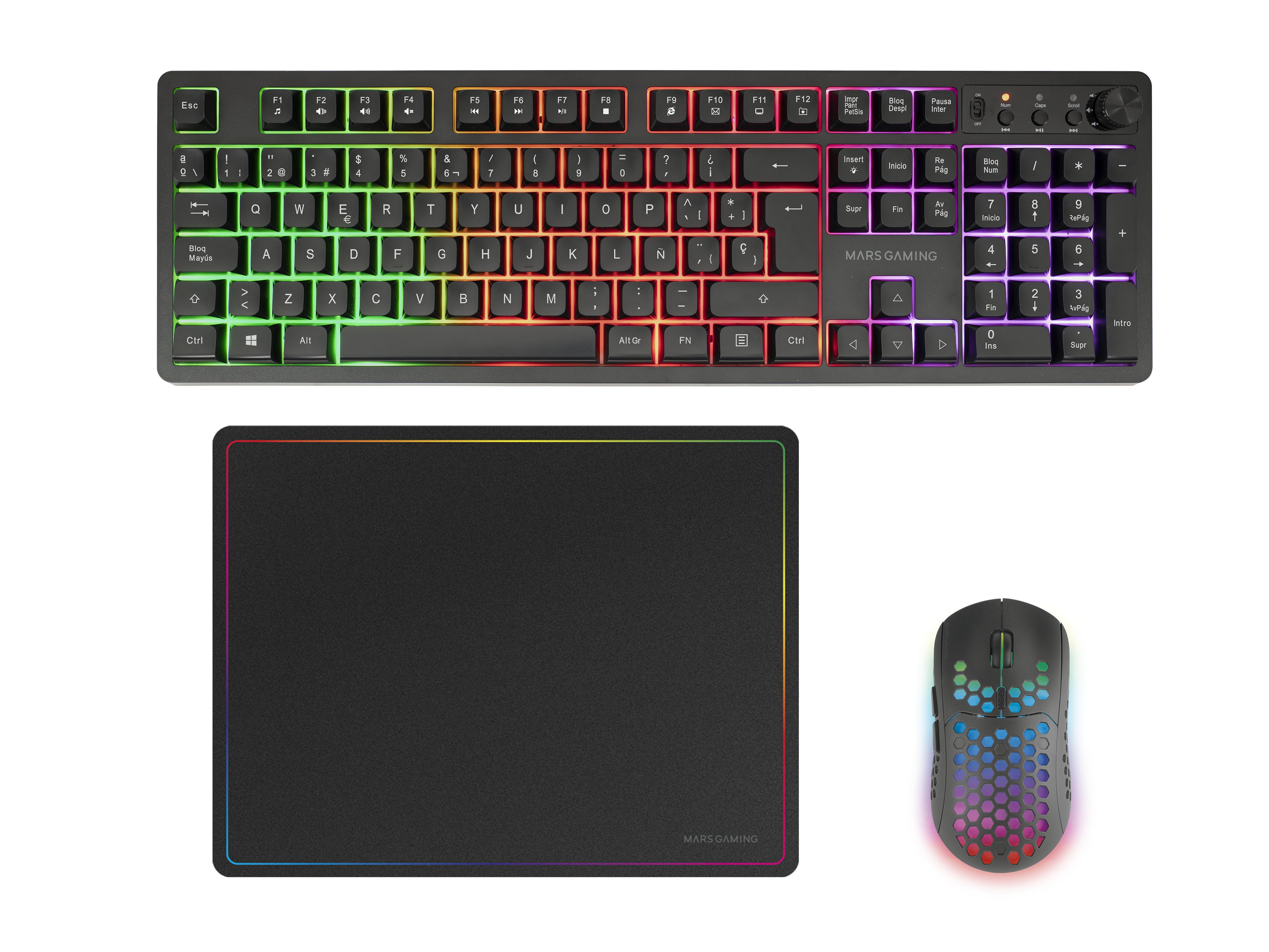 Pack Gaming Mars Gaming MCPWXES