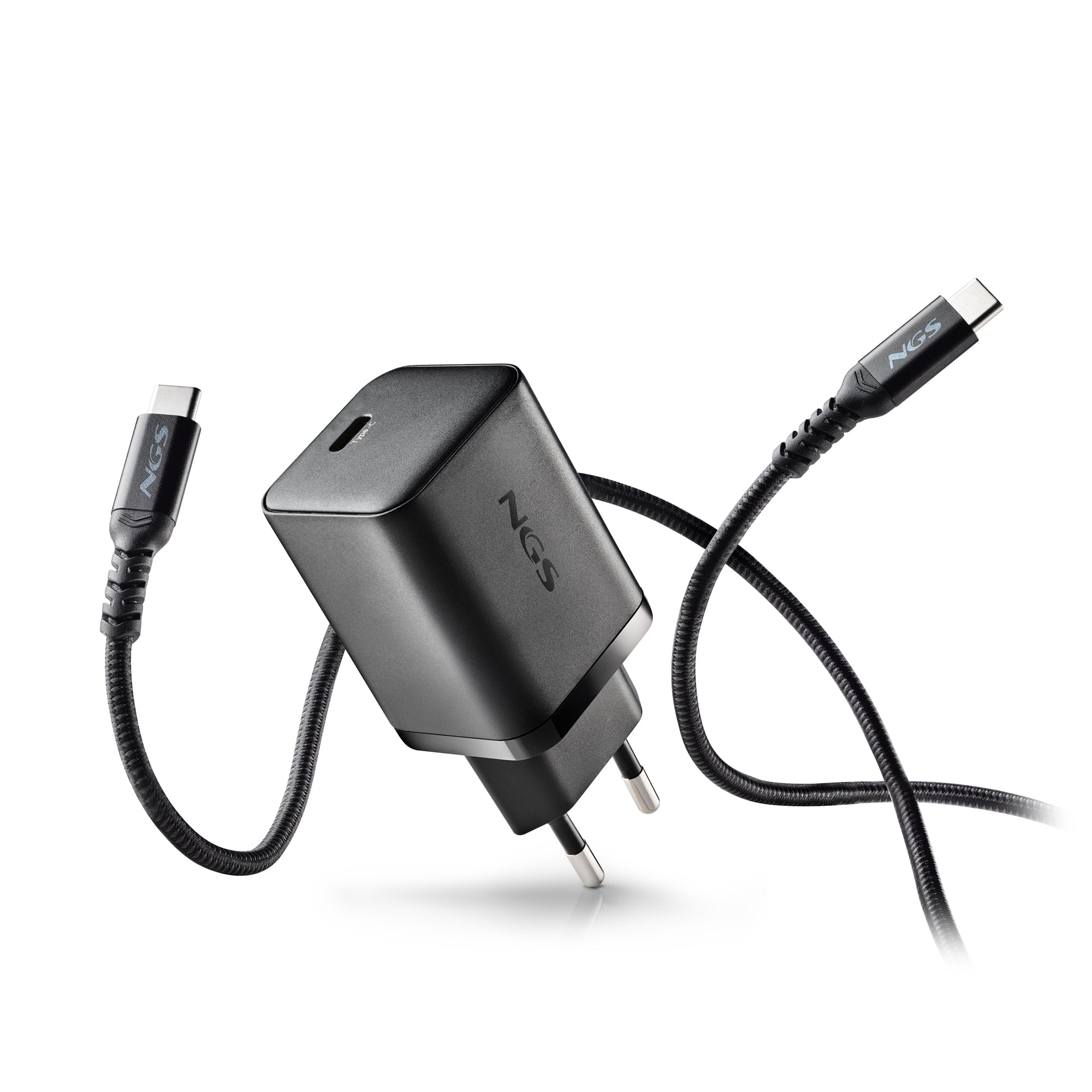 Chargeur mural NGS NGS Bud 65 W Noir