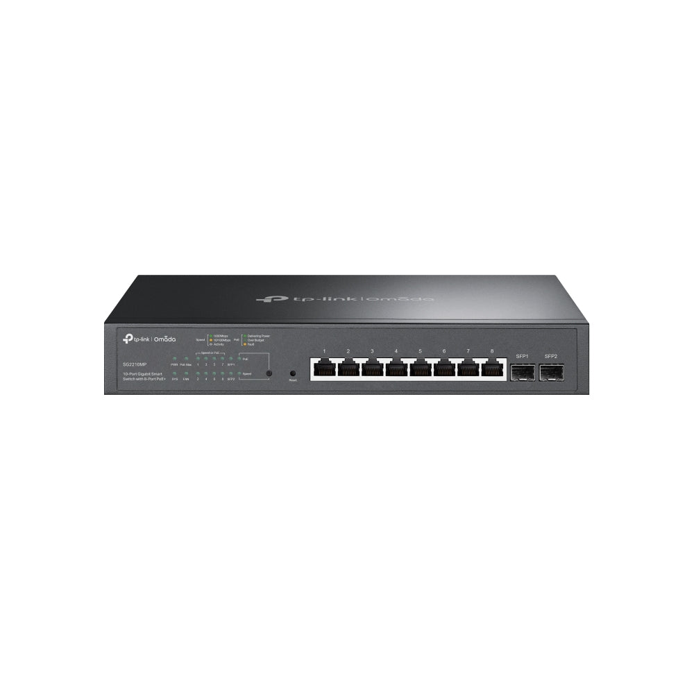TL-SG2210MP - 8 (ports)/10/100/1000/Avec POE/Cloud/8