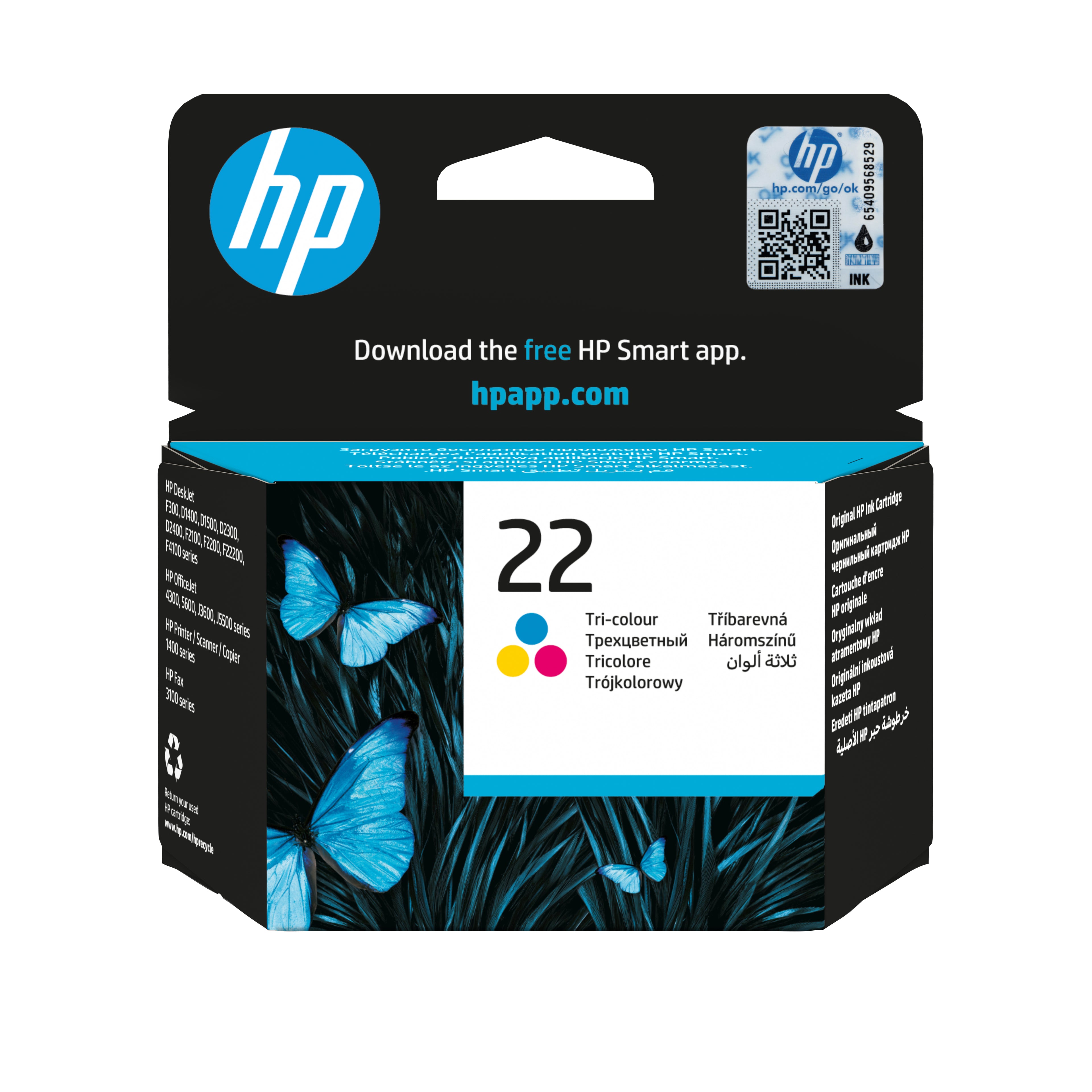 Cartouche d'encre originale HP C9352AE Tricolore