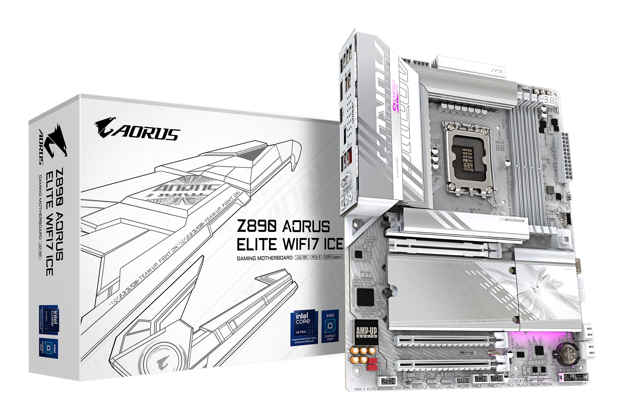 Carte Mère Gigabyte Z890 A ELITE WF7 ICE LGA 1851